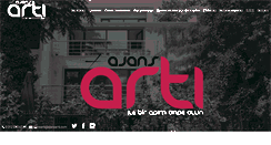 Desktop Screenshot of ajansarti.com
